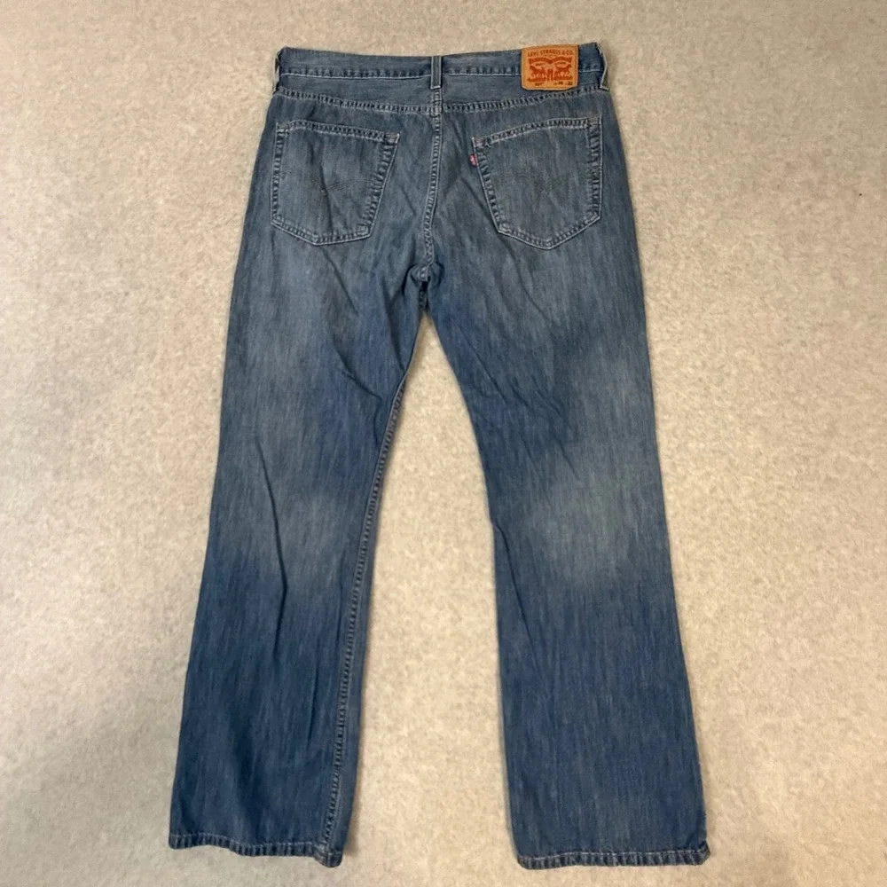 Levi's 527 Slim Bootcut Jeans Mens 36x32 Medium Wash‎ Denim Blue 05527-0175